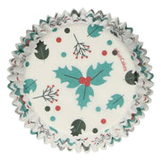 FunCakes Muffinsformer -Kristtornblad- pk/48