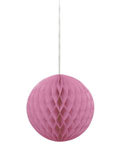 Rosa dekorball, 20,3 cm diameter