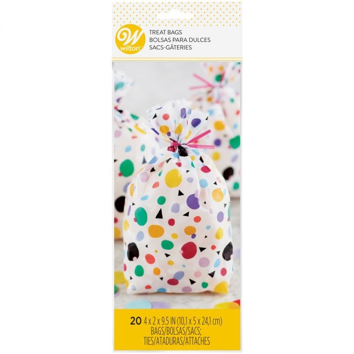 Wilton gaveposer Prikker og trekanter pk/20