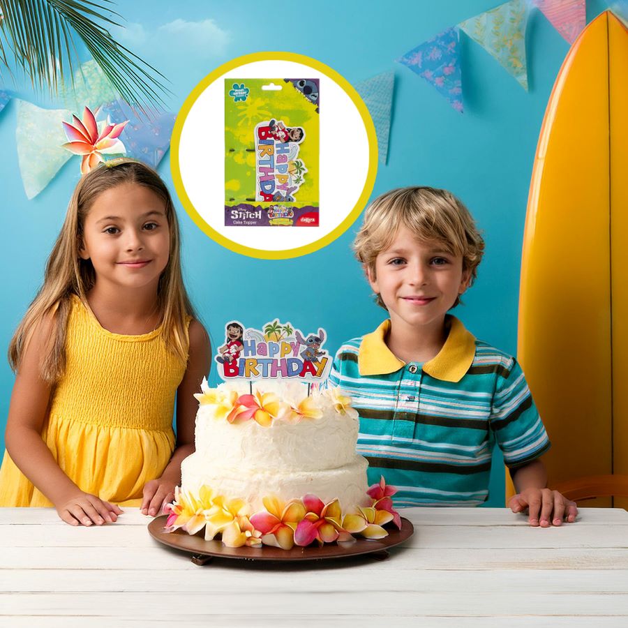 DeKora kaketopp, Lilo & Stitch 17,5CM