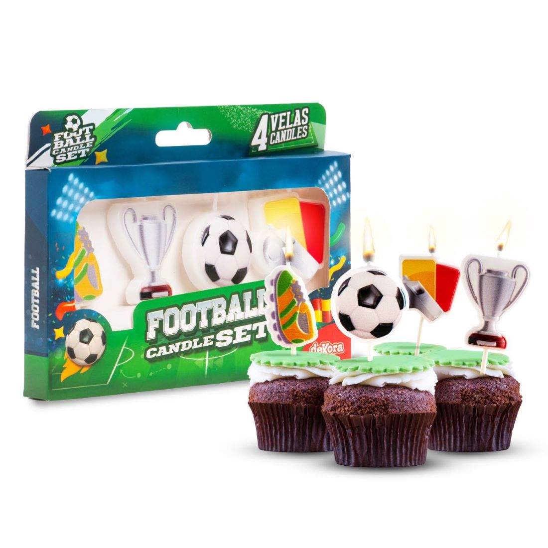 Fotball Tema Kakelys – pk/4