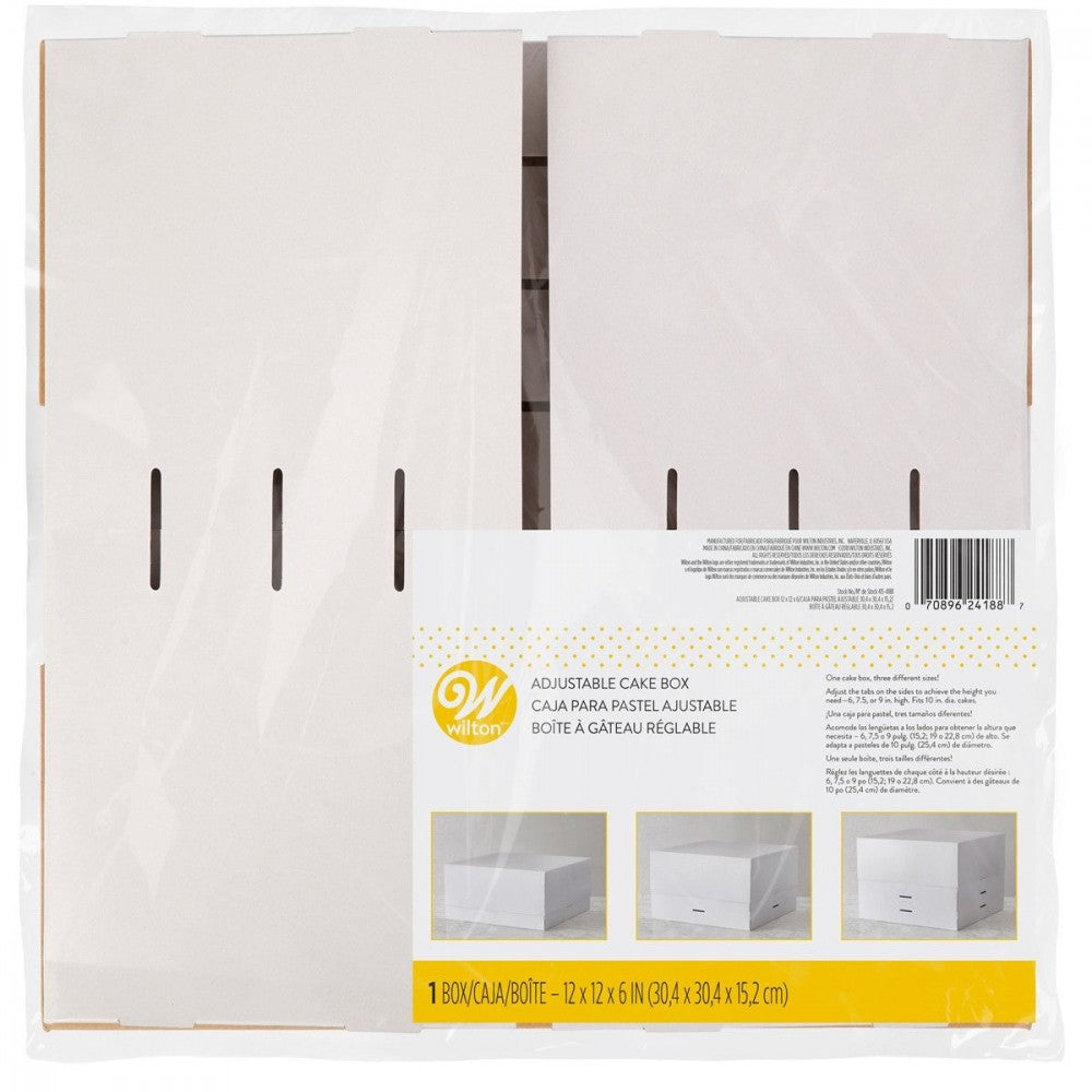 Wilton Justerbar kakeeske 30x30x15-22,8cm