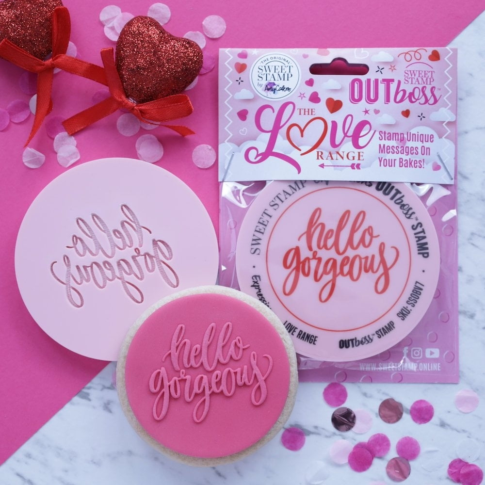 Sweet Stamp OUTboss stempel - Hello Gorgeous