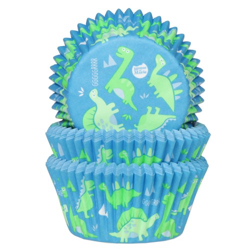 House of Marie Muffinsformer Dinosaurer pk/50 