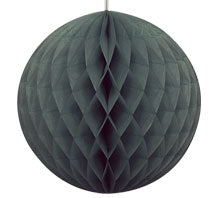 Dekorball, svart, 20,32cm