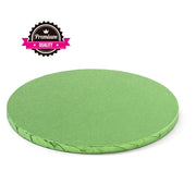 Kake Drum Rund Lys grønn  40cm