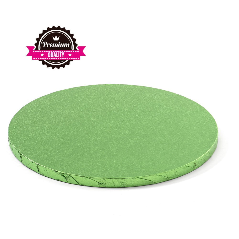 Kake Drum Rund Lys grønn  40cm