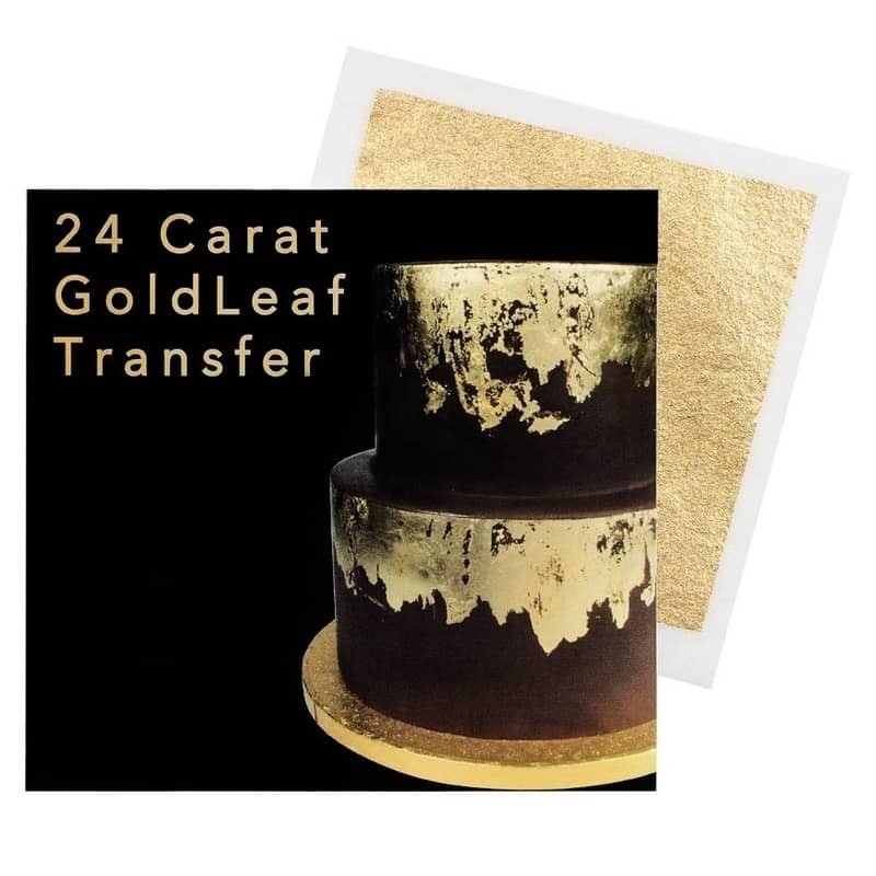Sugarflair 24 karat Leaf Transfer - Gull