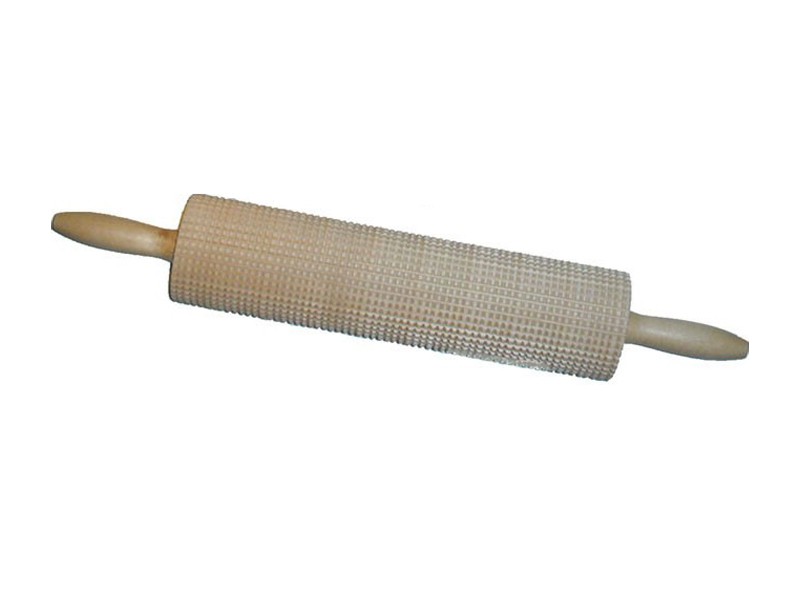 Kjevle med ruter, 32x7cm