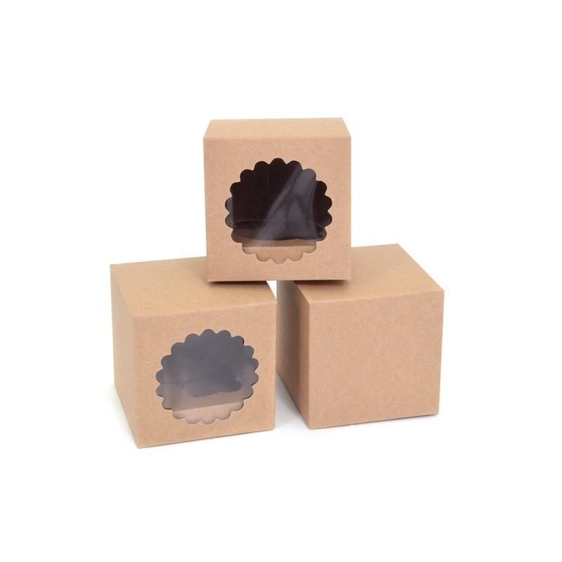 House of Marie Cupcake Boks 1 - Kraft pk/3