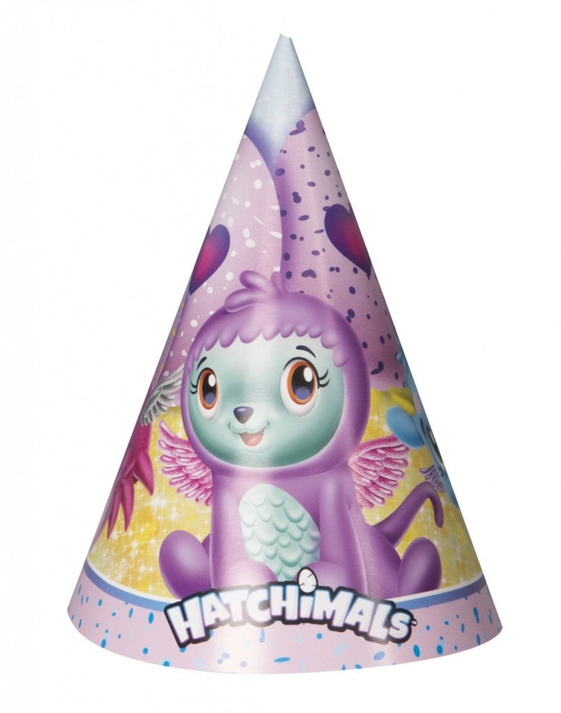 Hatchimals partyhatt, pk/8
