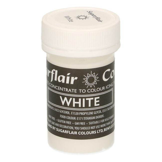 Sugarflair pastafarge White, 25g