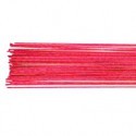 Blomsterwire Lys rosa 50stk 0,50mm 24 gauge