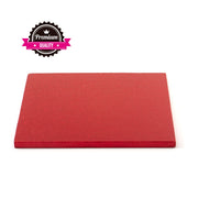Kake Drum Kvadrat Rød 35cm