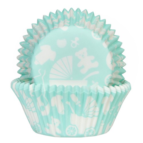 House of Marie Muffinsformer Baby Mint pk/50 
