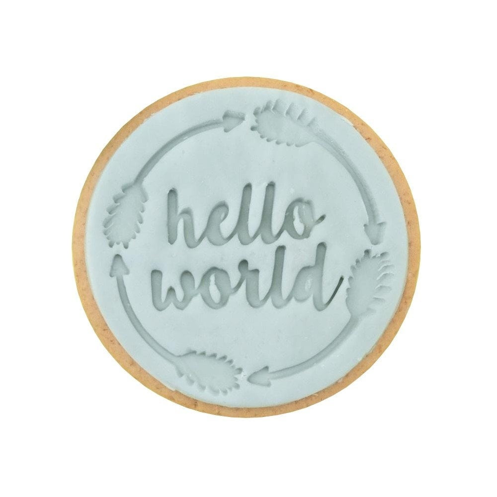 Sweet Stamp Embosser - Hello World
