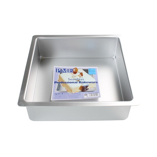PME Dyp Firkantet kakeform -10x10x7.5cm- 