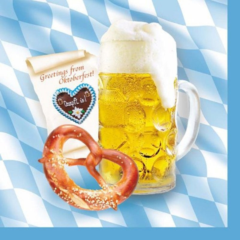 Bayern bavaria servietter 20stk (greetings from oktoberfest)