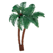 Kaketopp i plast, Palme