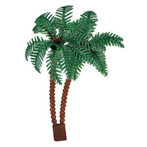 Kaketopp i plast, Palme