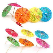 Papirparasoller, 10stk