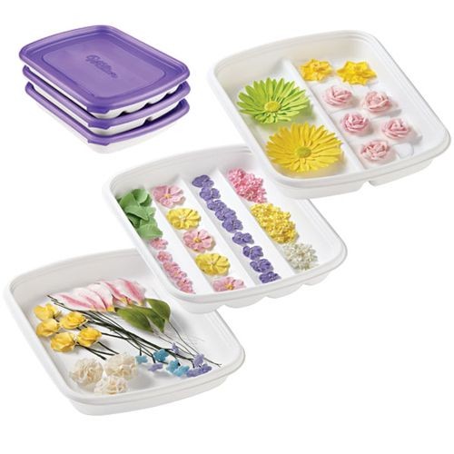 Wilton Form-N-Save Blomsteroppbevaring sett/3