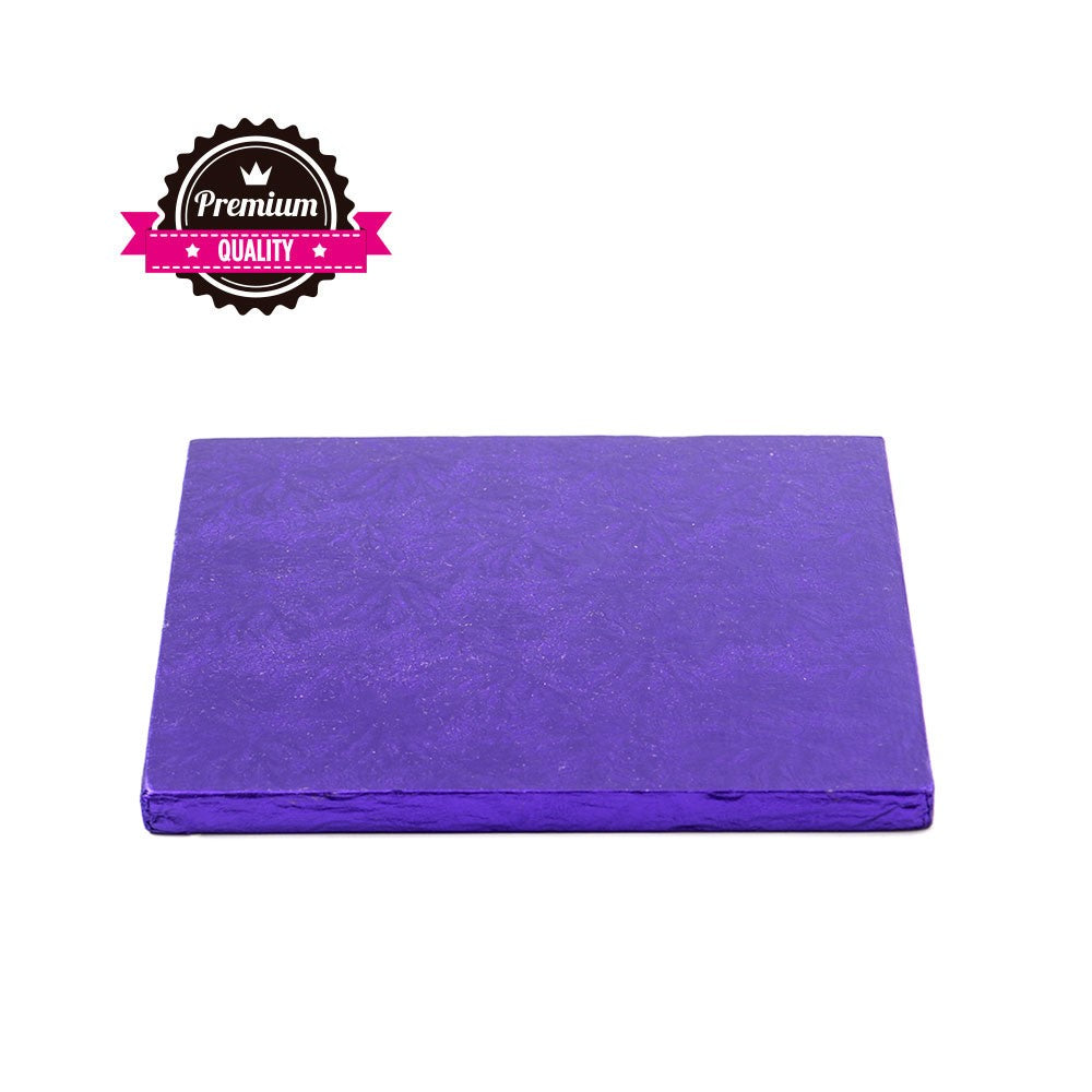 Kake Drum Kvadrat Lilla 25cm