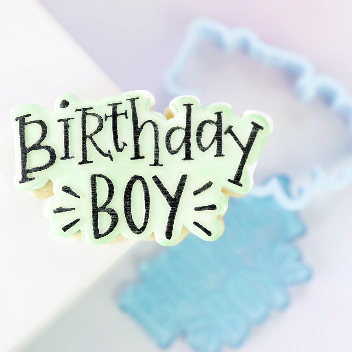 Sweet Stamp Stempel med utstikker - birthday boy