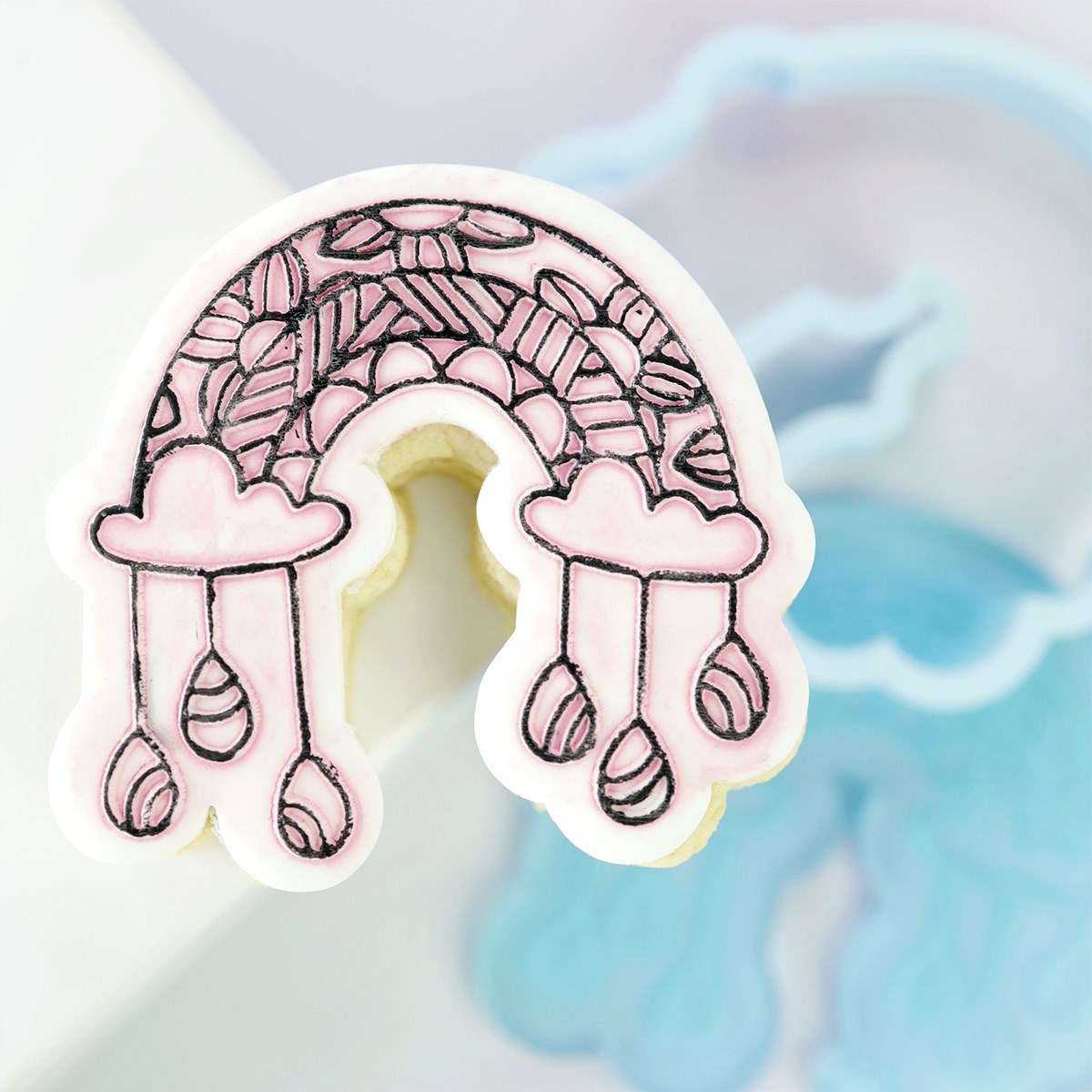 Sweet Stamp OUTboss - Stamp n Cut -Regnbue-