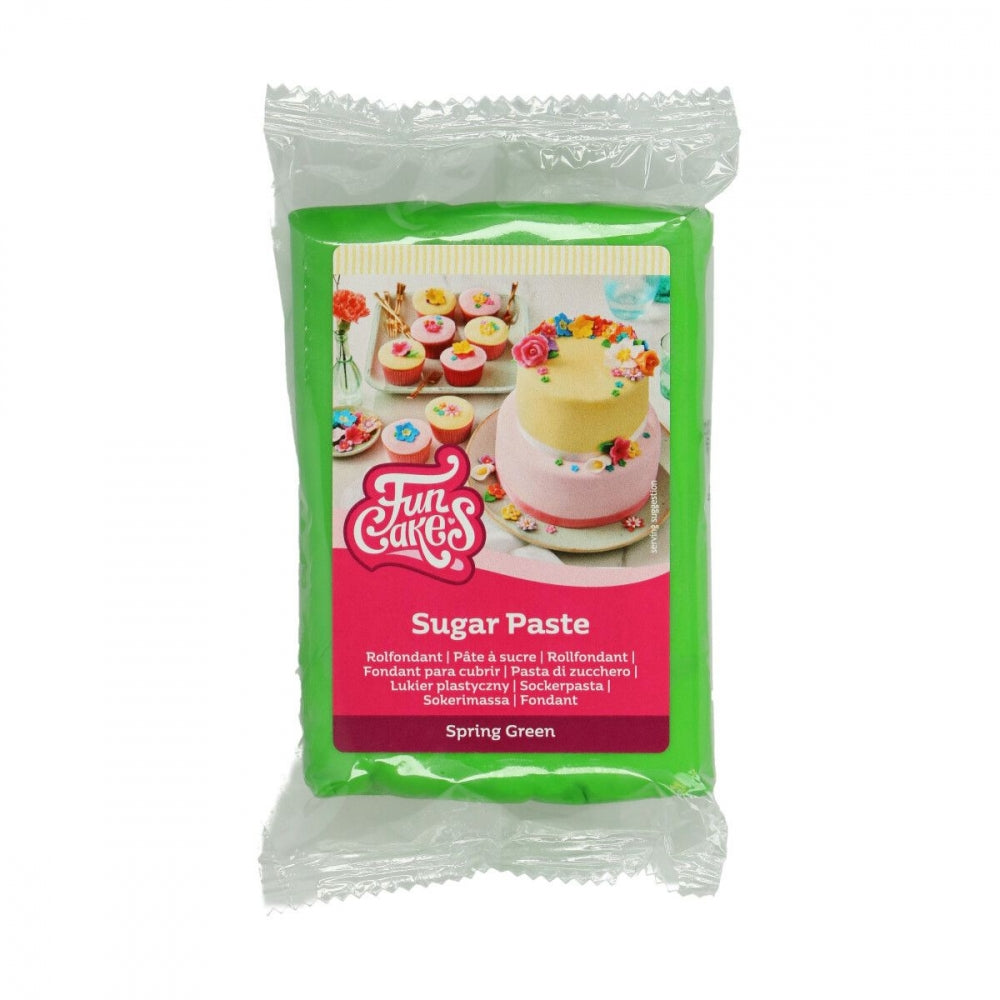 funcakes grønn fondant
