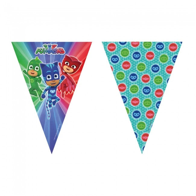 Pysjheltene flaggbanner, 9 flagg