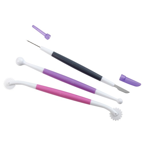 Wilton Fondant og Gum Paste verktøysett - 3 deler