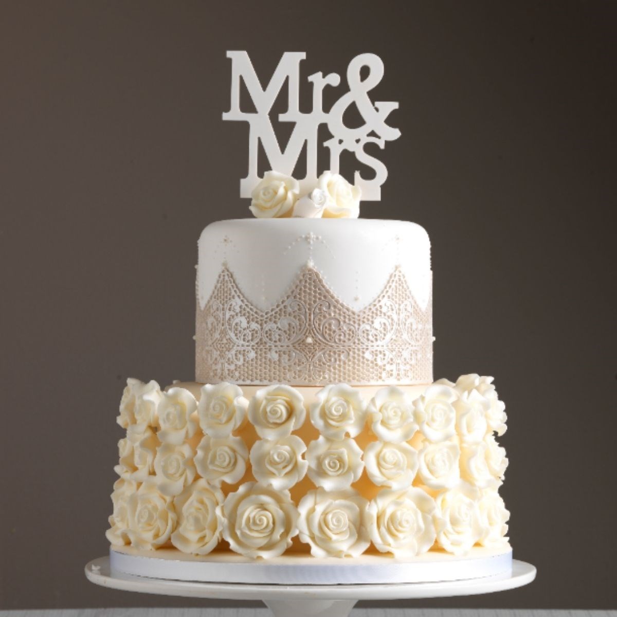 Cake Lace, klar til bruk -Perlemor-