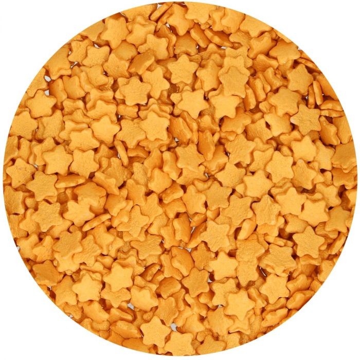 FunCakes Kakestrø Stjerner Gull, 60g