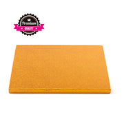 Kake Drum Kvadrat Oransje 35cm