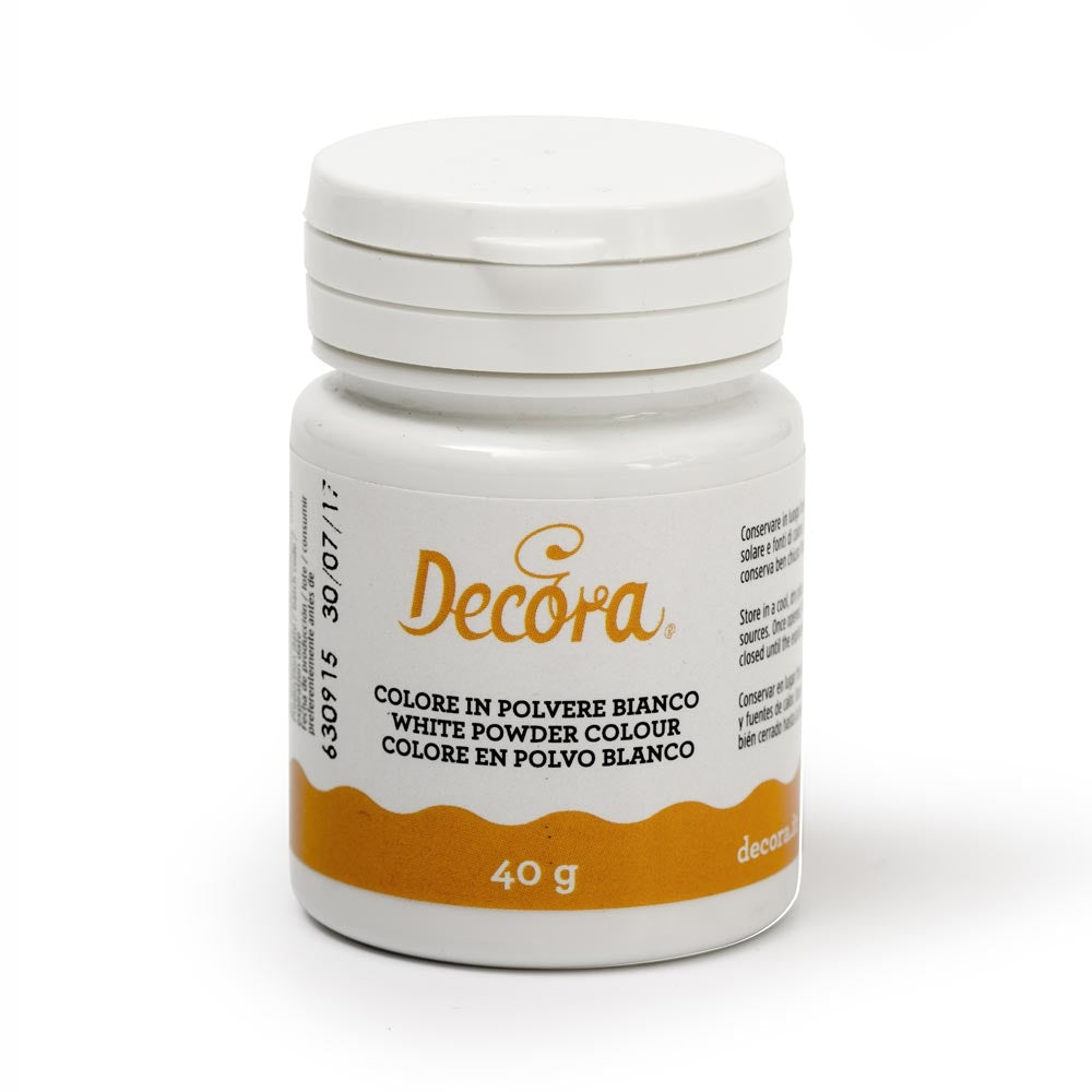 Decora Pulverfarge - Hvit
