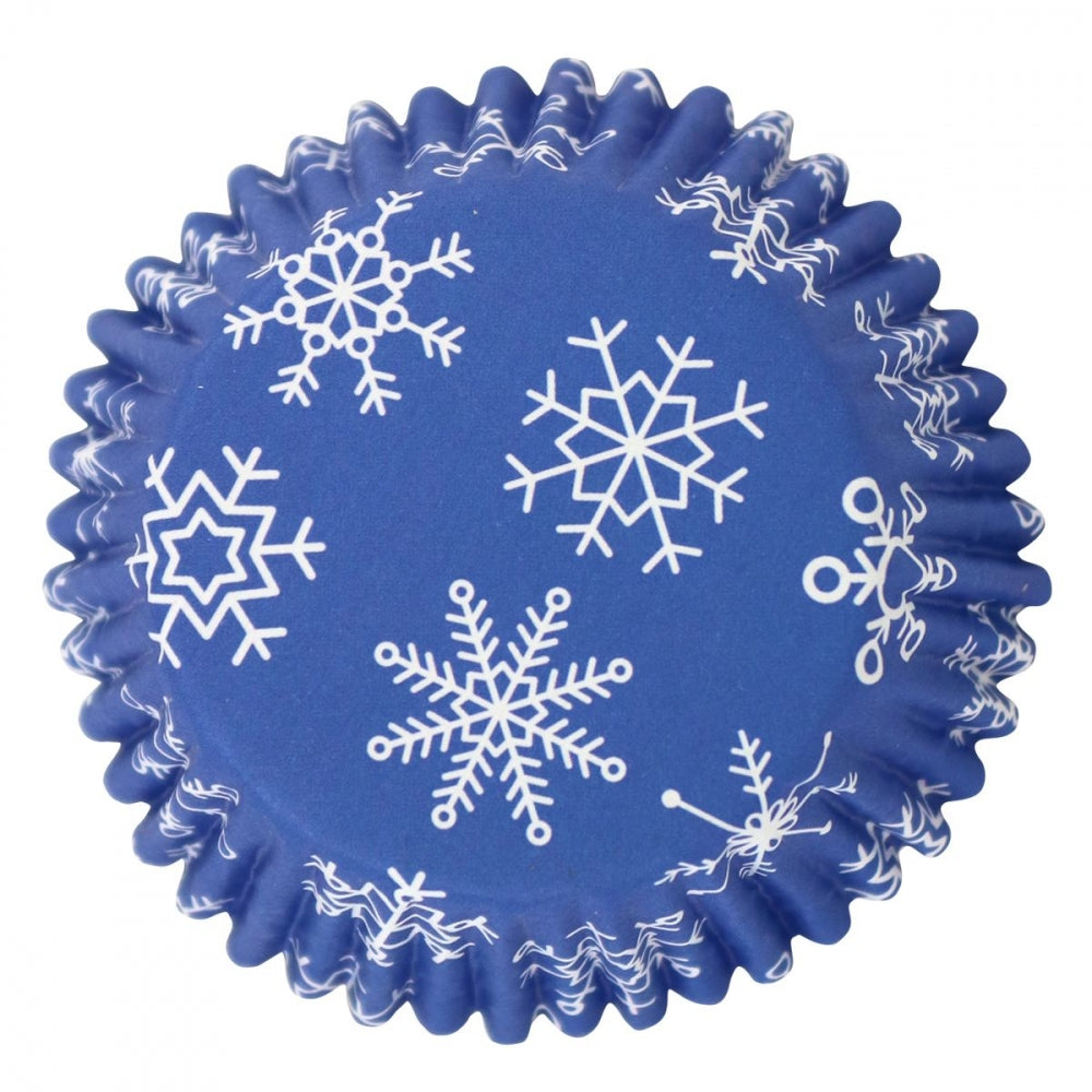 PME Folierte muffinsformer -Snøkrystall- pk/30