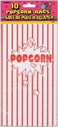 Popcorn Party bags 10 stk