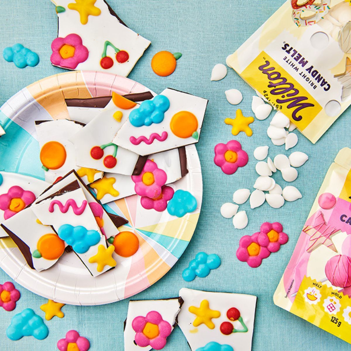 Candy Melts Rosa, 125g