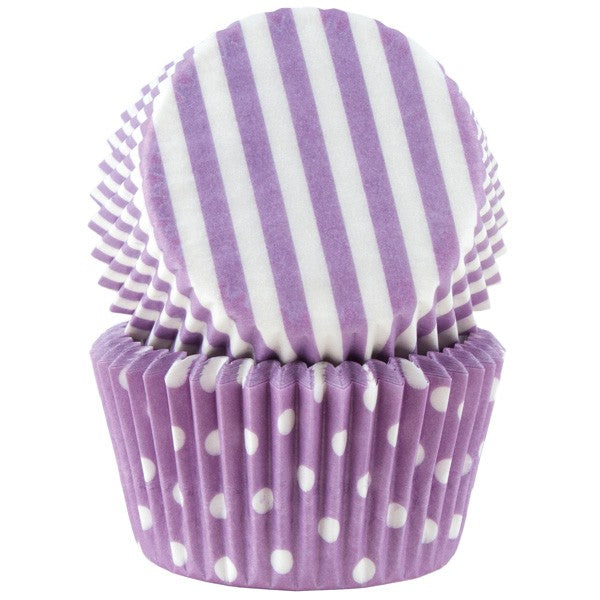 Muffinsformer, Pastell-lilla, Standard, 50stk