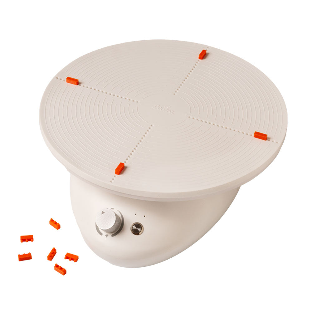 Silikonplate til elektrisk kakedreier fra Decora