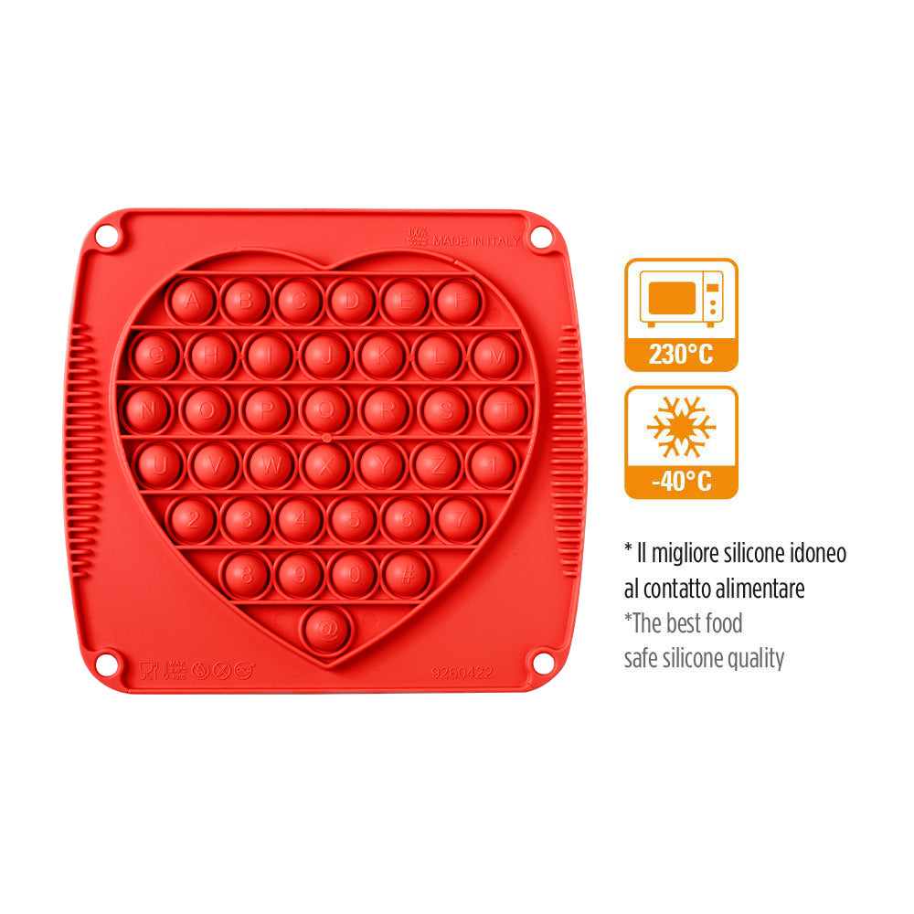 Popit silikonform mat