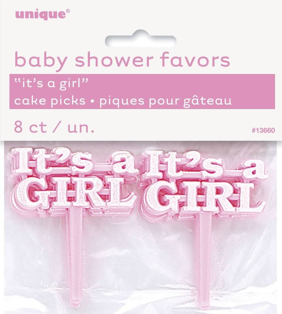 Kakepinner -It´s a Girl- pk/8