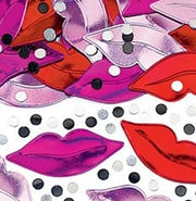 Konfetti, jumbo, lips
