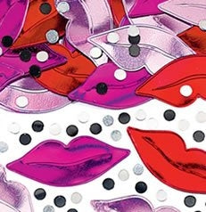 Konfetti, jumbo, lips
