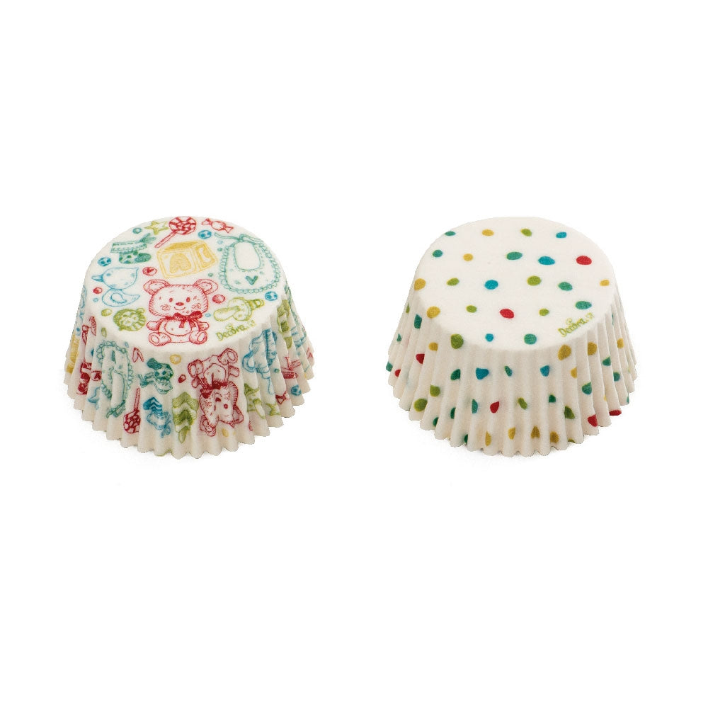 Decora Muffinsformer, Standard - Baby pk/36