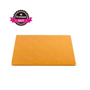 Kake Drum Kvadrat Oransje 25cm