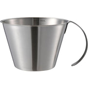 desilitermål i stål 1 liter