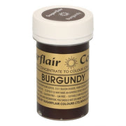Sugarflair pastafarge Burgundy, 25g