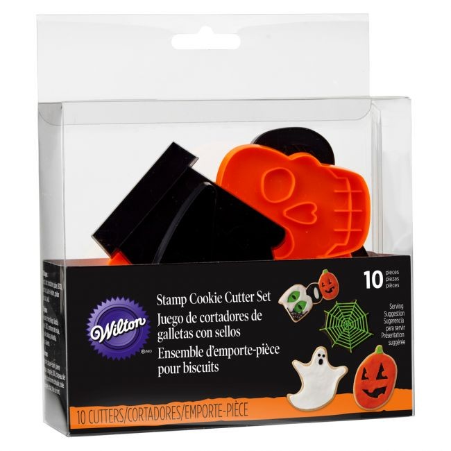 Wilton kjeksutstikkersett Halloween, pk/10